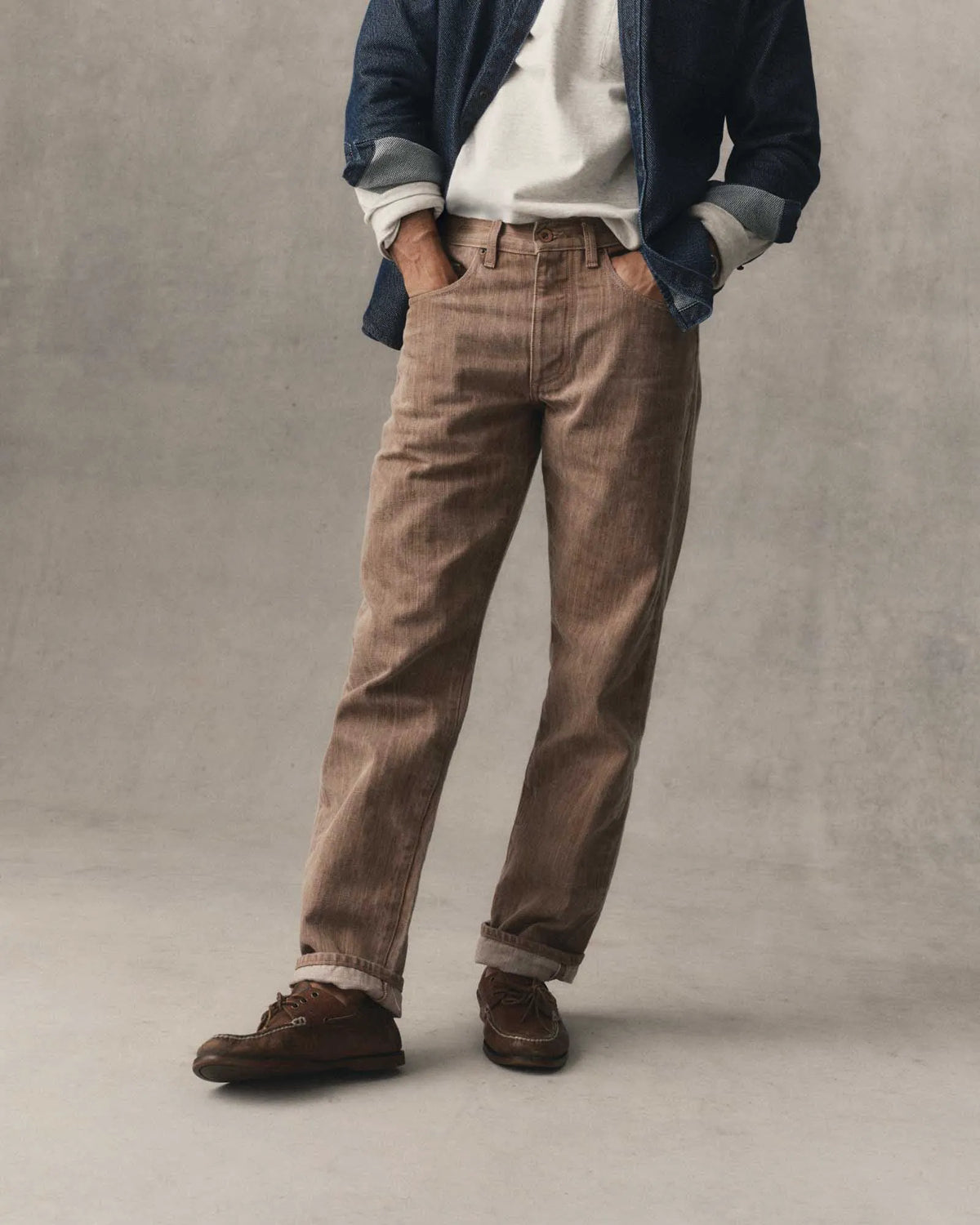 The Straight Jean in Kakishibu Selvedge
