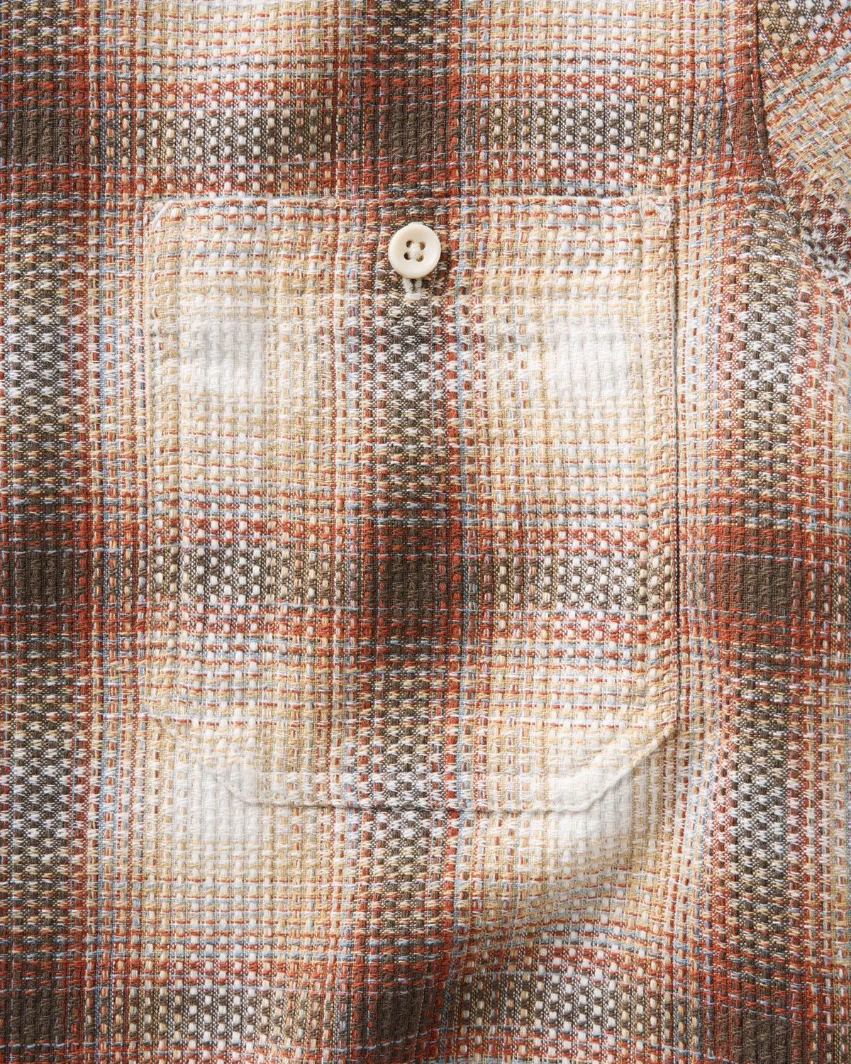 The Utility Shirt in Seaside Check Sashiko