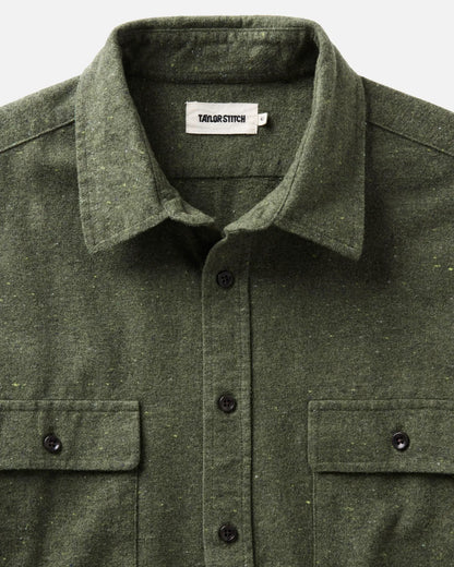 The Yosemite Shirt in Lichen Donegal