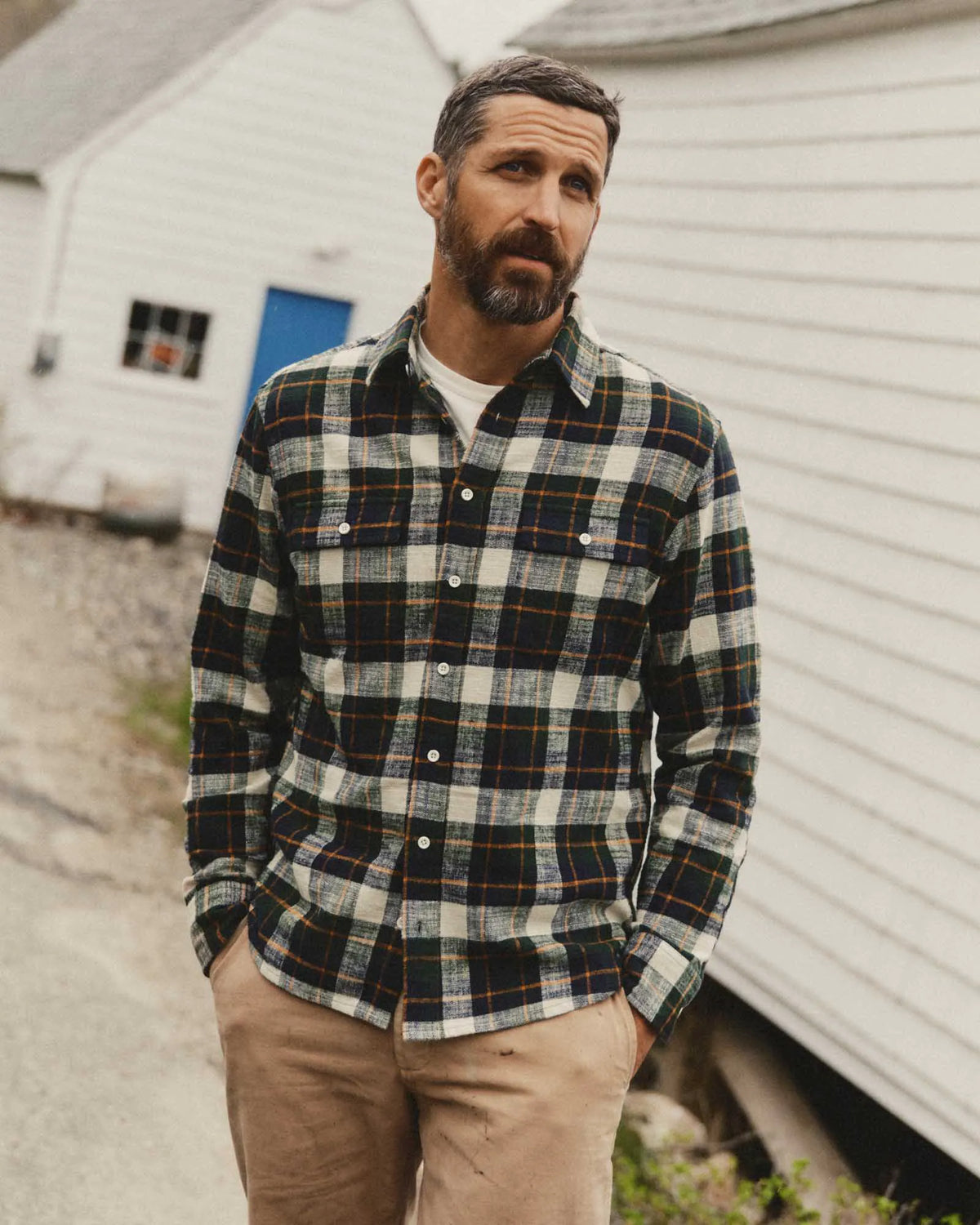The Yosemite Shirt in Washington Plaid