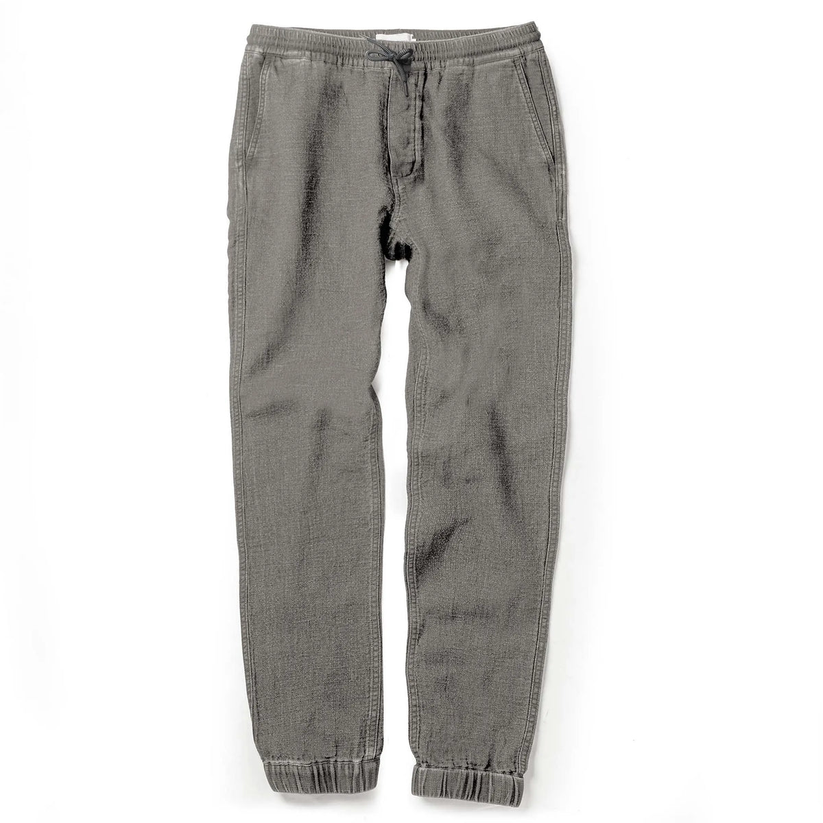 The Apres Pant in Charcoal Double Cloth ('21)