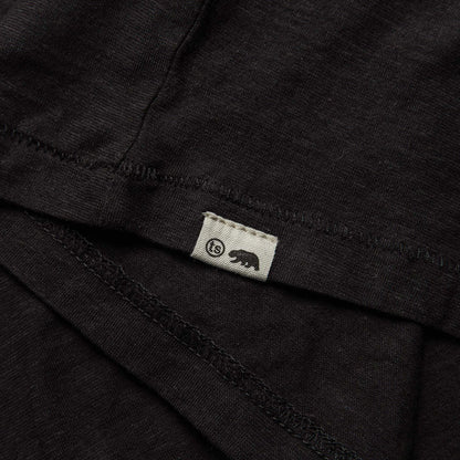 The Cotton Hemp Tee in Charcoal Open Road