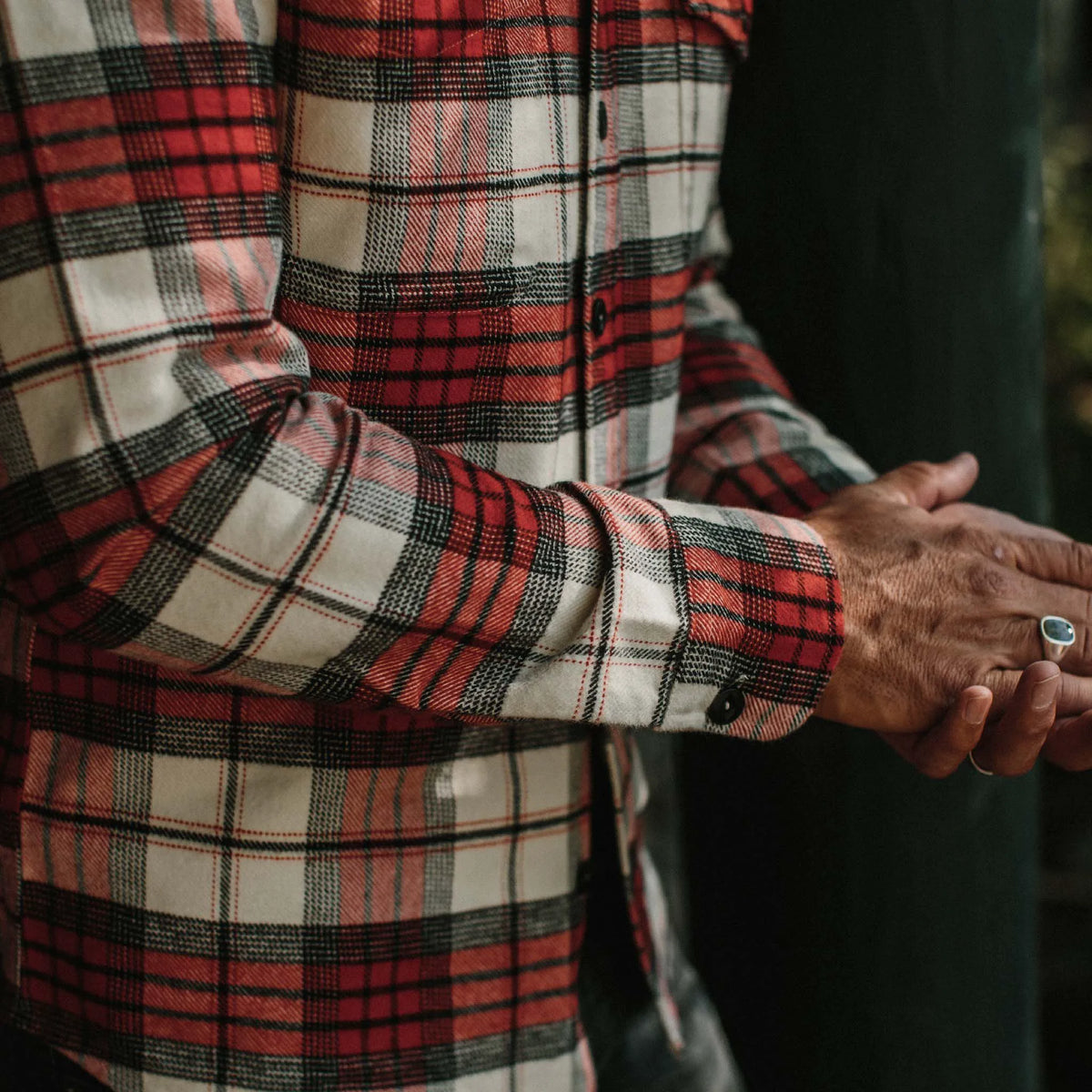 The Crater Shirt in Engine Plaid