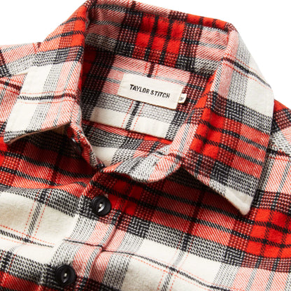The Crater Shirt in Engine Plaid
