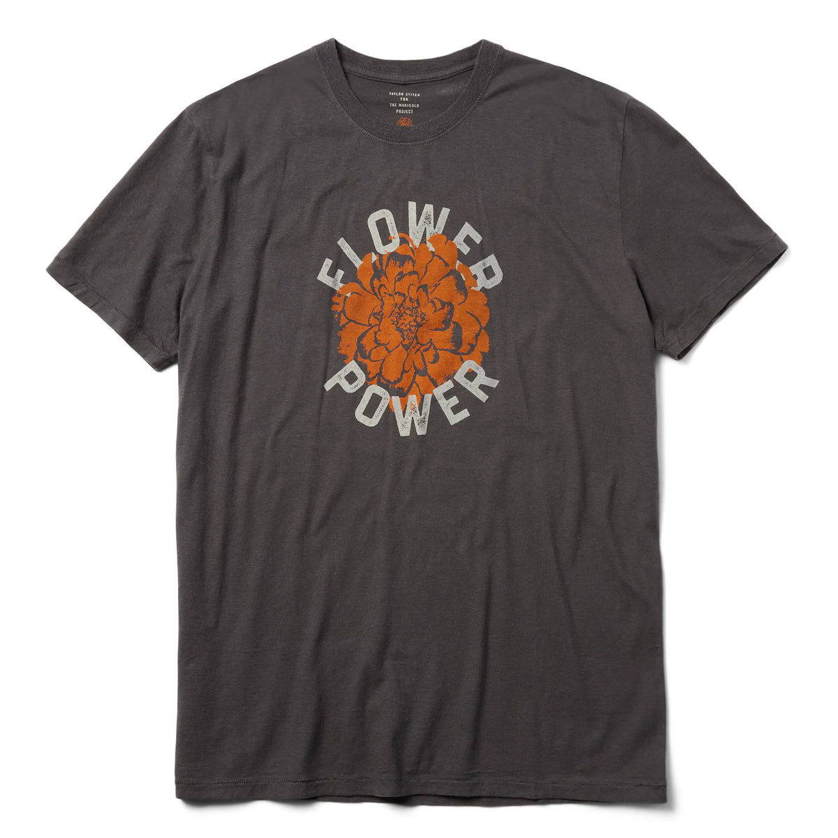 The Cotton Hemp Tee in Flower Power