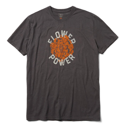 The Cotton Hemp Tee in Flower Power