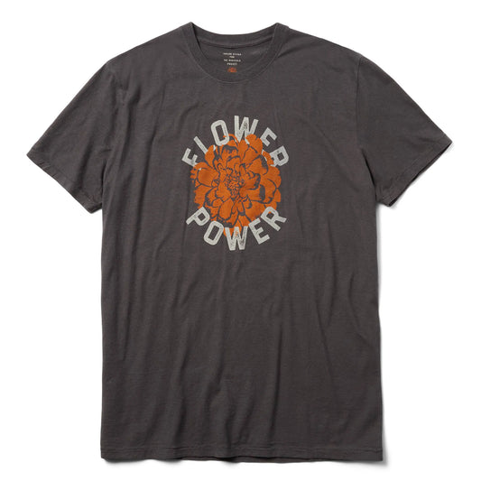 The Cotton Hemp Tee in Flower Power