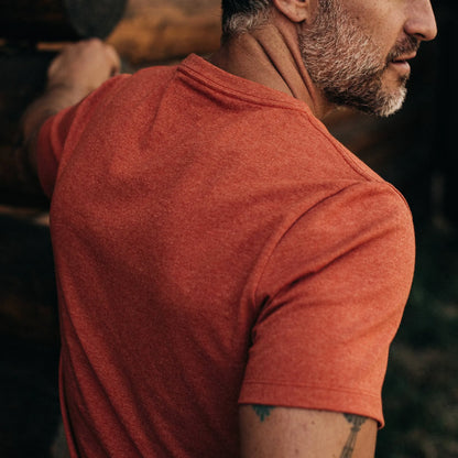The Heavy Bag Tee in Rust