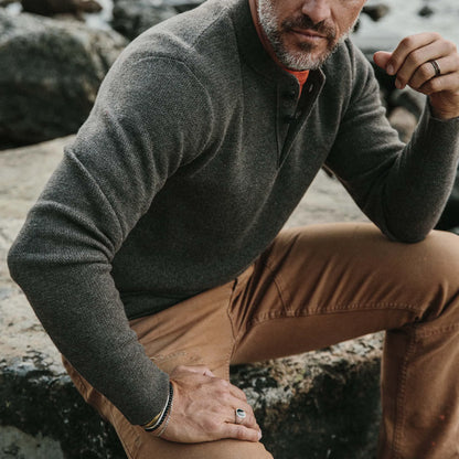 The Hudson Sweater in Walnut