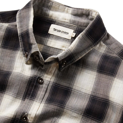 The Jack in Coal Herringbone Check