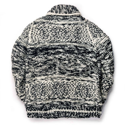 The Seawall Hand-knit Sweater in Coal