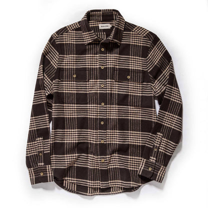 The Ledge Shirt in Espresso Plaid