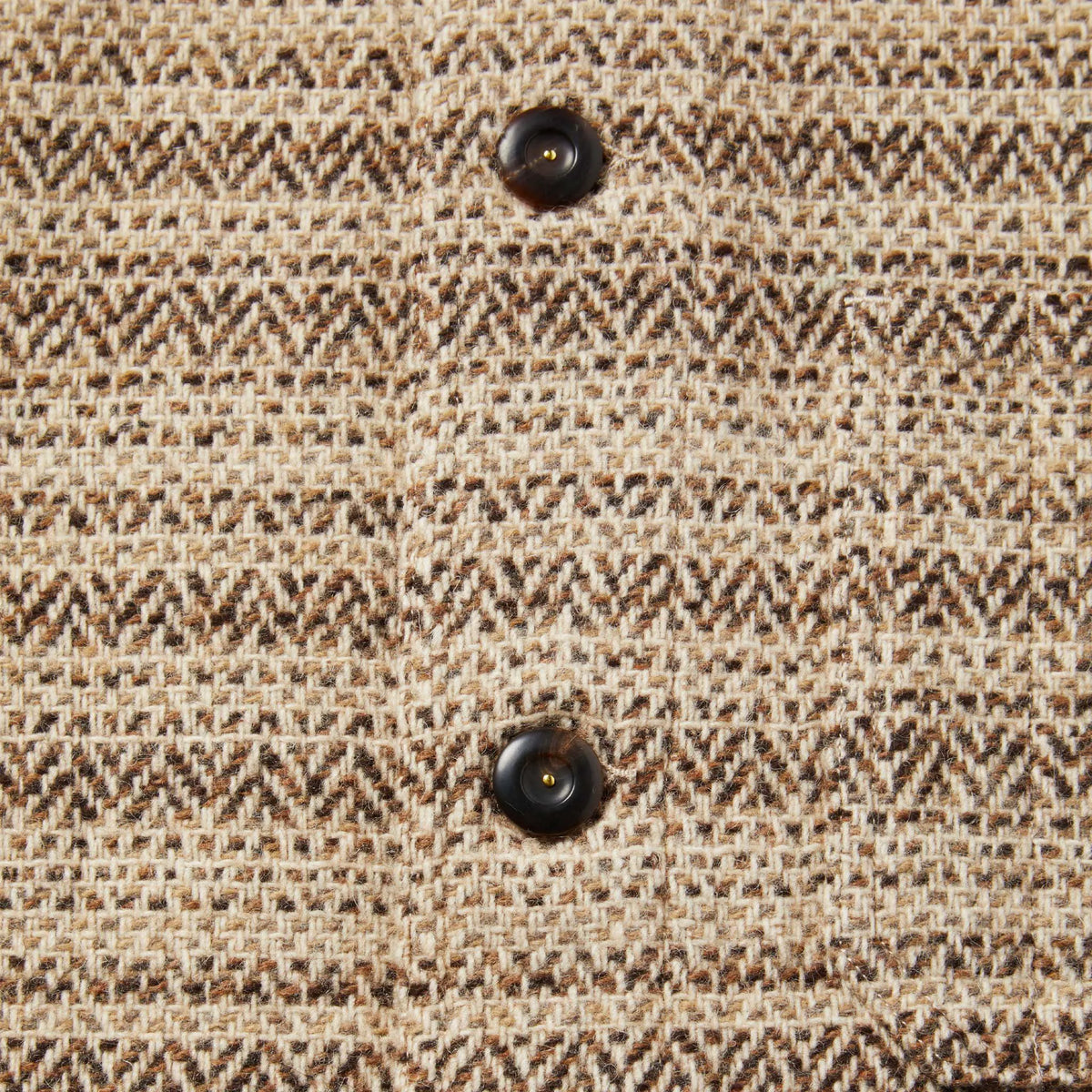 The Ojai Jacket in Espresso Herringbone Wool