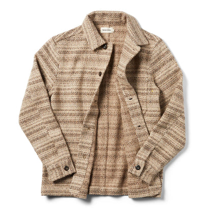 The Ojai Jacket in Espresso Herringbone Wool