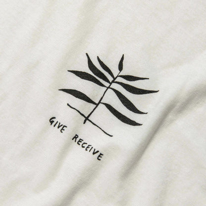 The Cotton Hemp Tee in Natural Give to Get