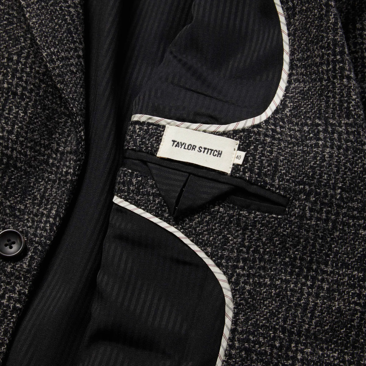 The Sheffield Sportcoat in Coal Slub Check