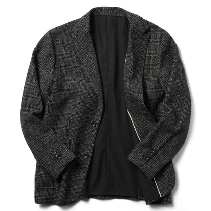 The Sheffield Sportcoat in Coal Slub Check