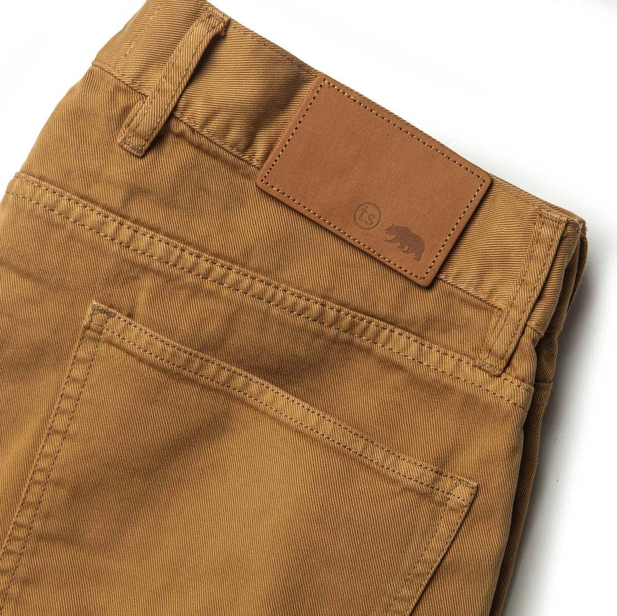 The Slim All Day Pant in British Khaki Selvage