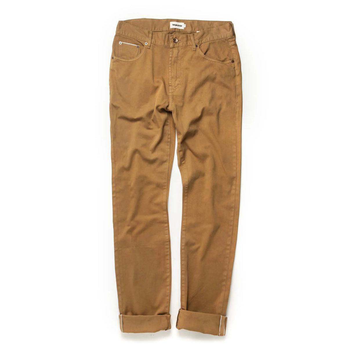 The Slim All Day Pant in British Khaki Selvage