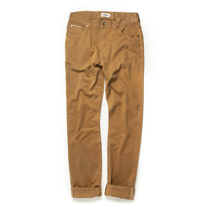 The Slim All Day Pant in British Khaki Selvage
