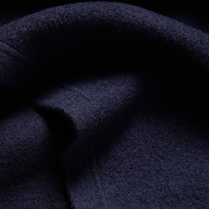 The Weekend Crewneck in Navy Boiled Wool