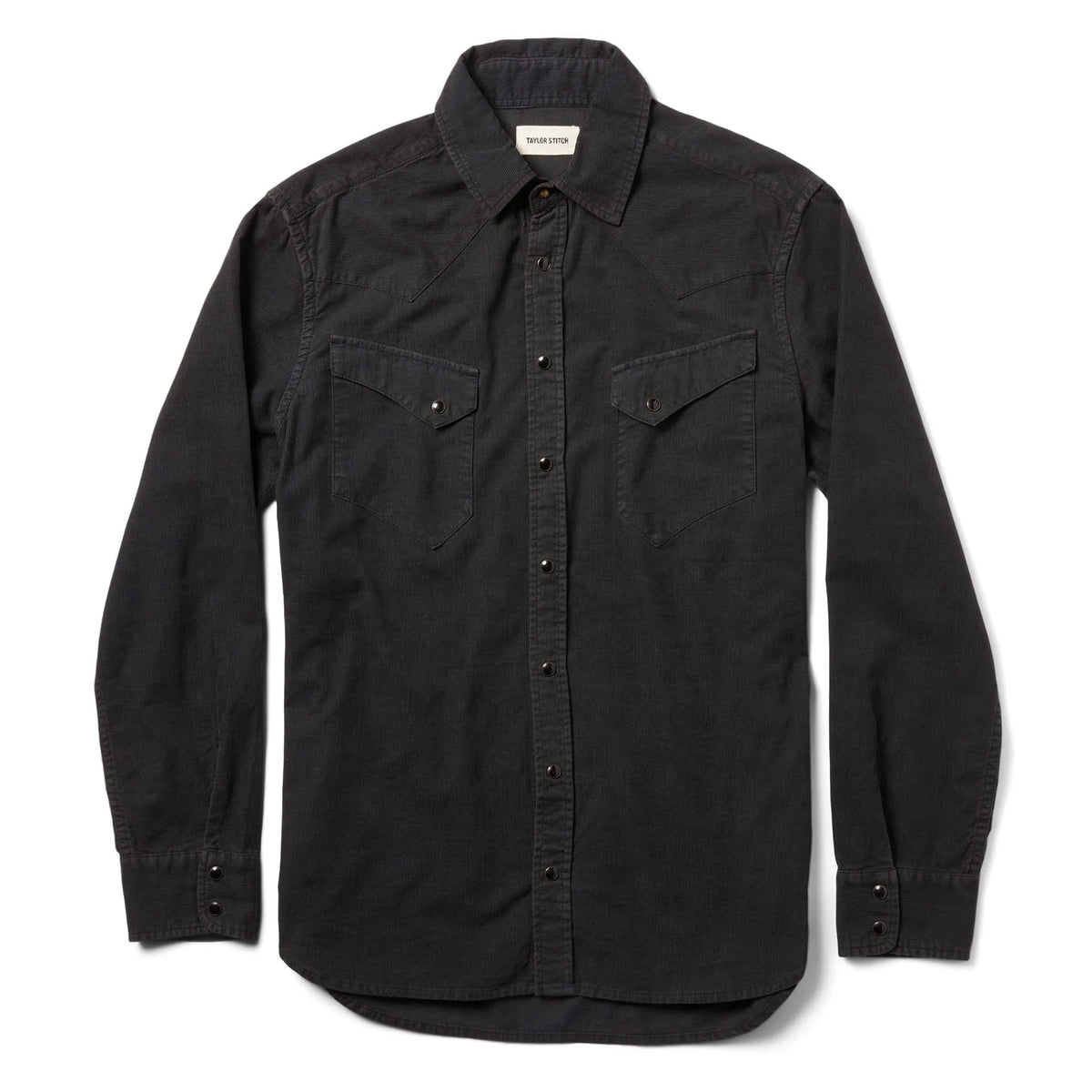 The Western Shirt in Coal Pincord