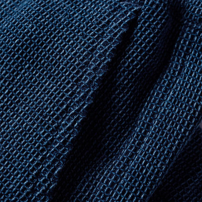 The Apres Pant in Indigo Waffle