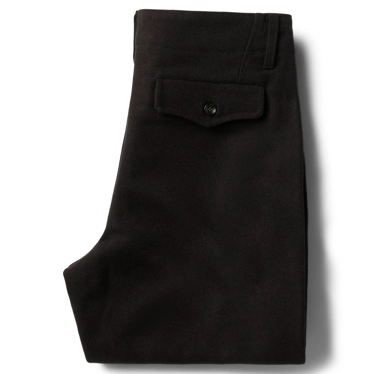 The Carnegie Pant in Espresso Wool