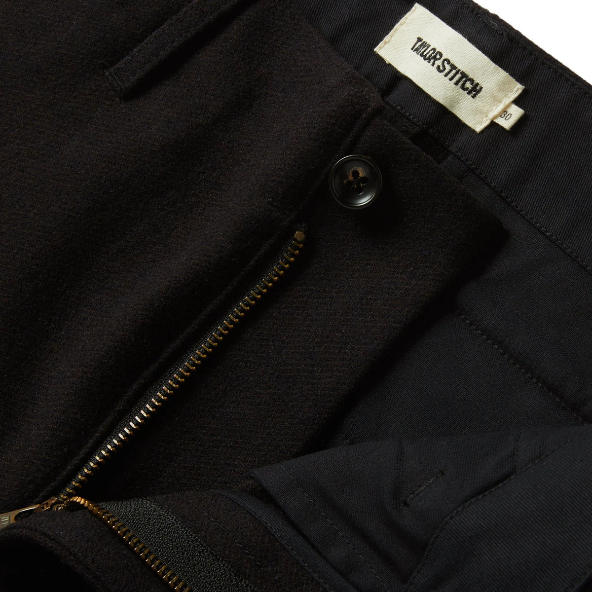 The Carnegie Pant in Espresso Wool