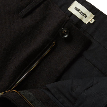The Carnegie Pant in Espresso Wool
