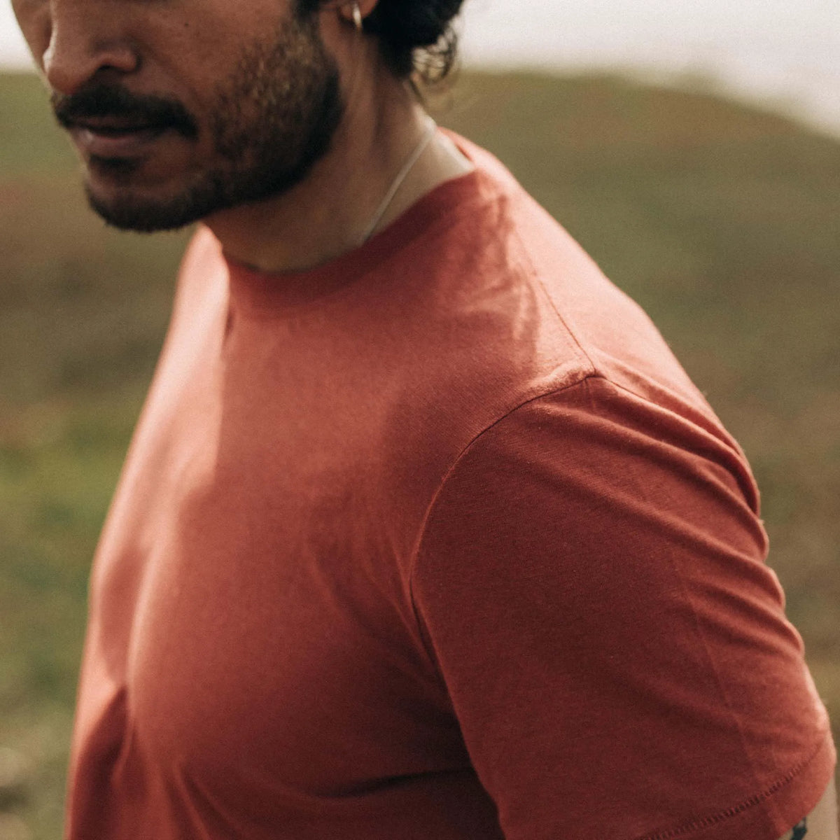 The Cotton Hemp Tee in Engine