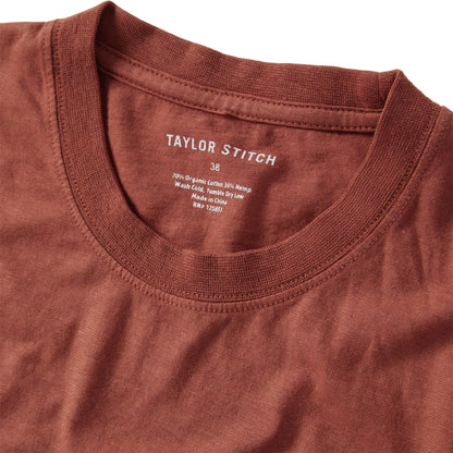 The Cotton Hemp Tee in Engine
