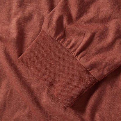 The Cotton Hemp Long Sleeve Tee in Engine