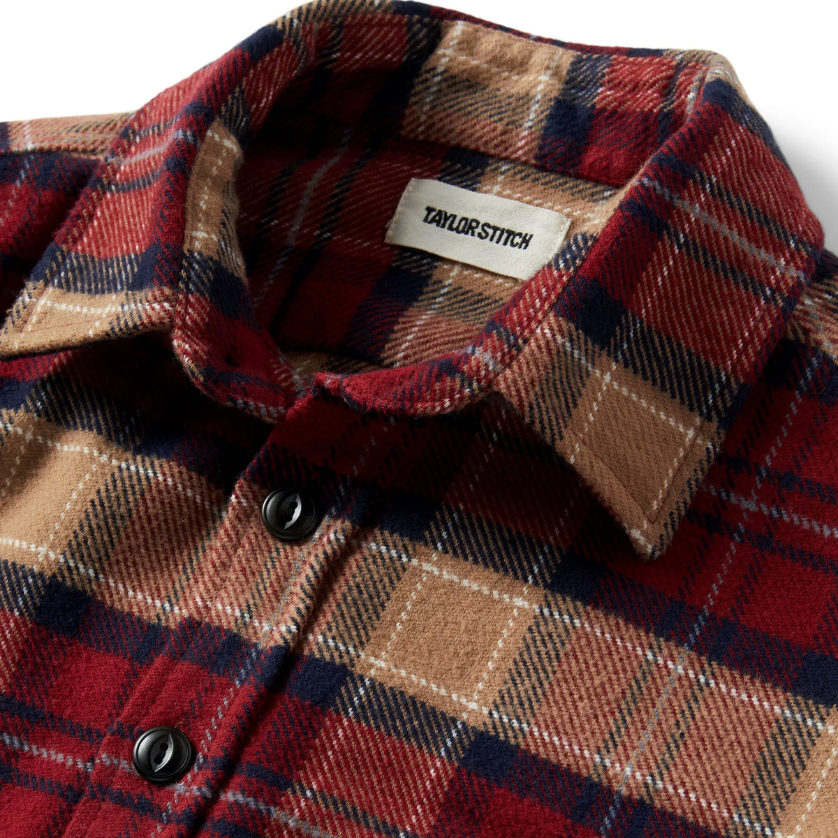 The Crater Shirt in Cardinal Check