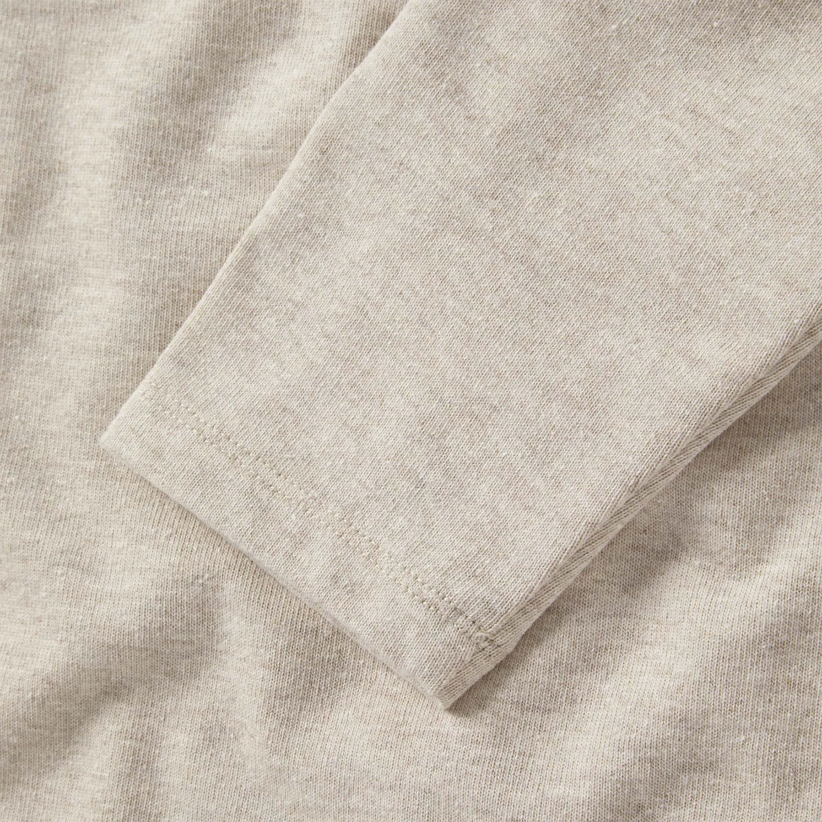 The Heavy Bag Henley in Oatmeal