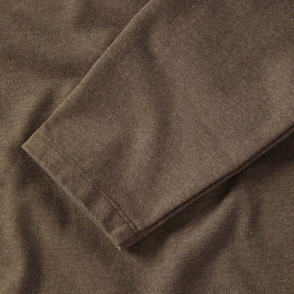 The Heavy Bag Henley in Walnut