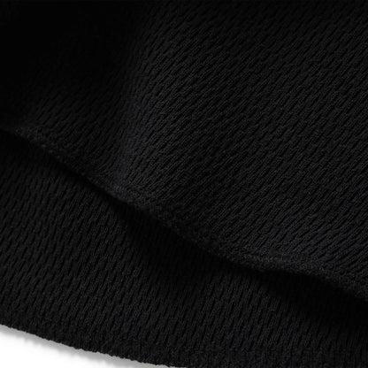 The Heavy Bag Waffle Long Sleeve in Coal