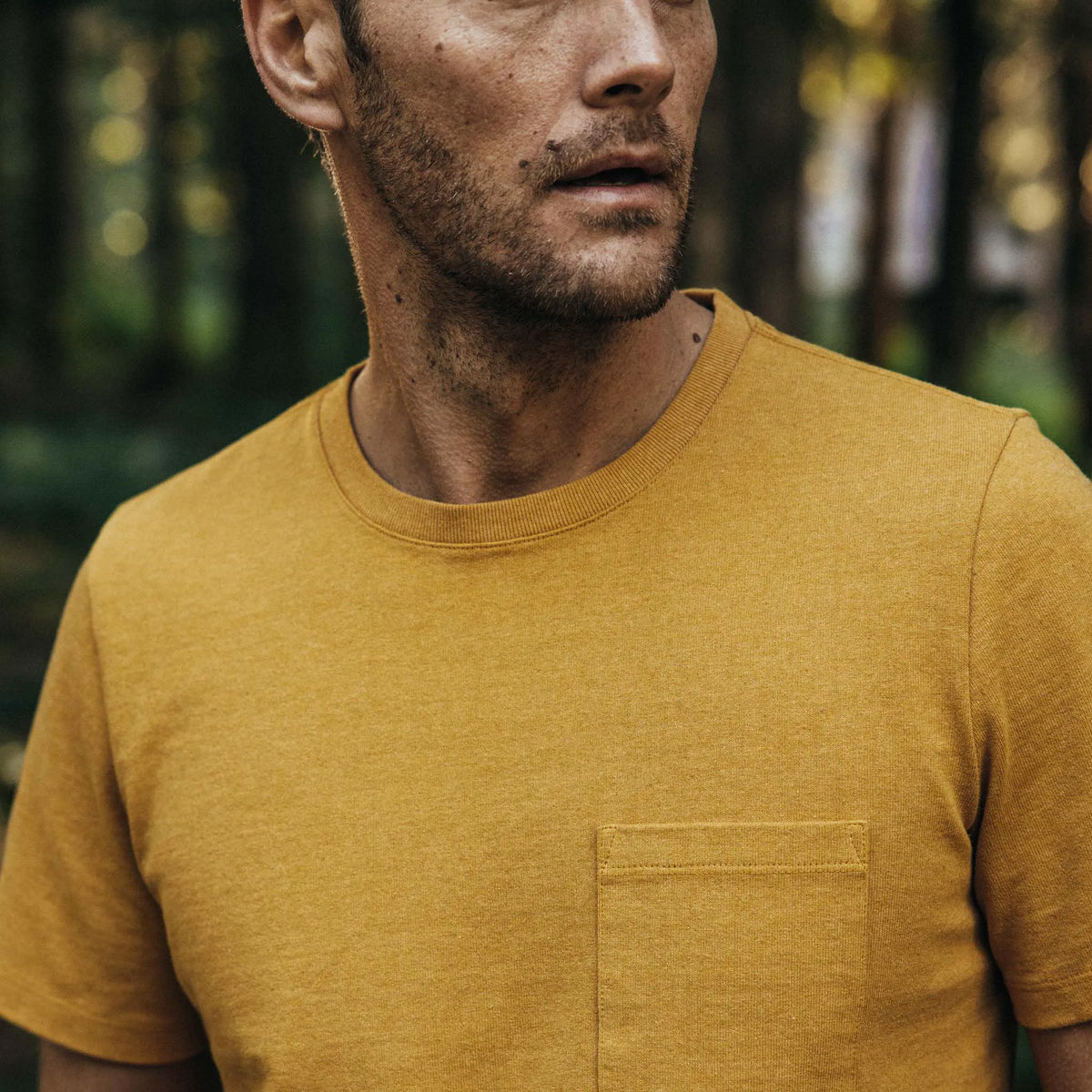 The Heavy Bag Tee in Honey