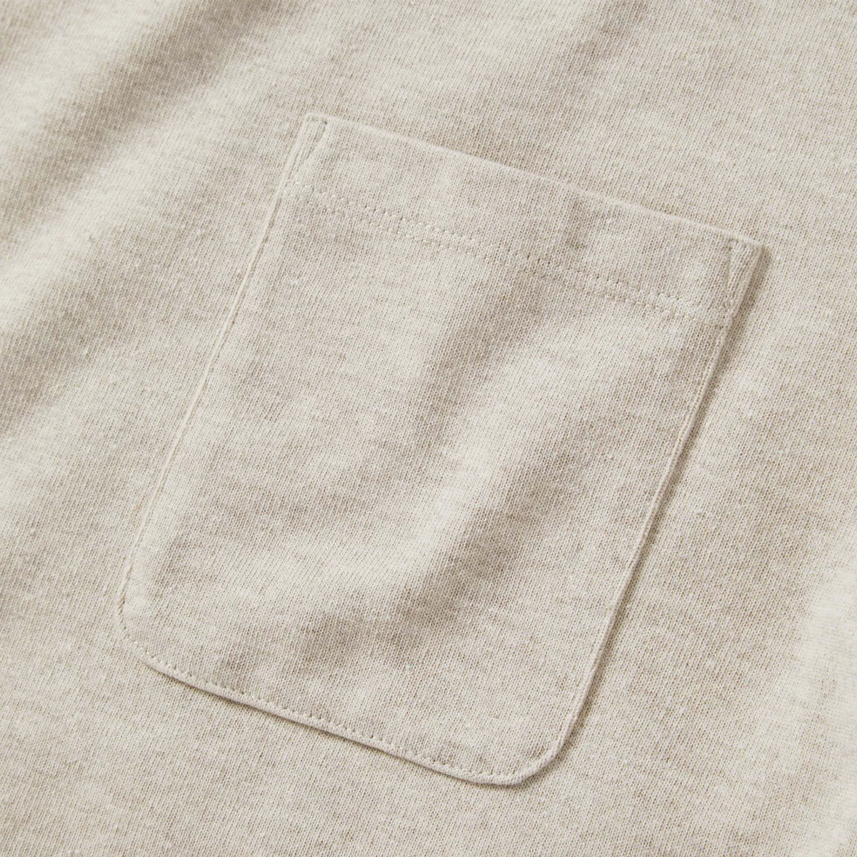 The Heavy Bag Tee in Oatmeal