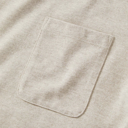 The Heavy Bag Tee in Oatmeal