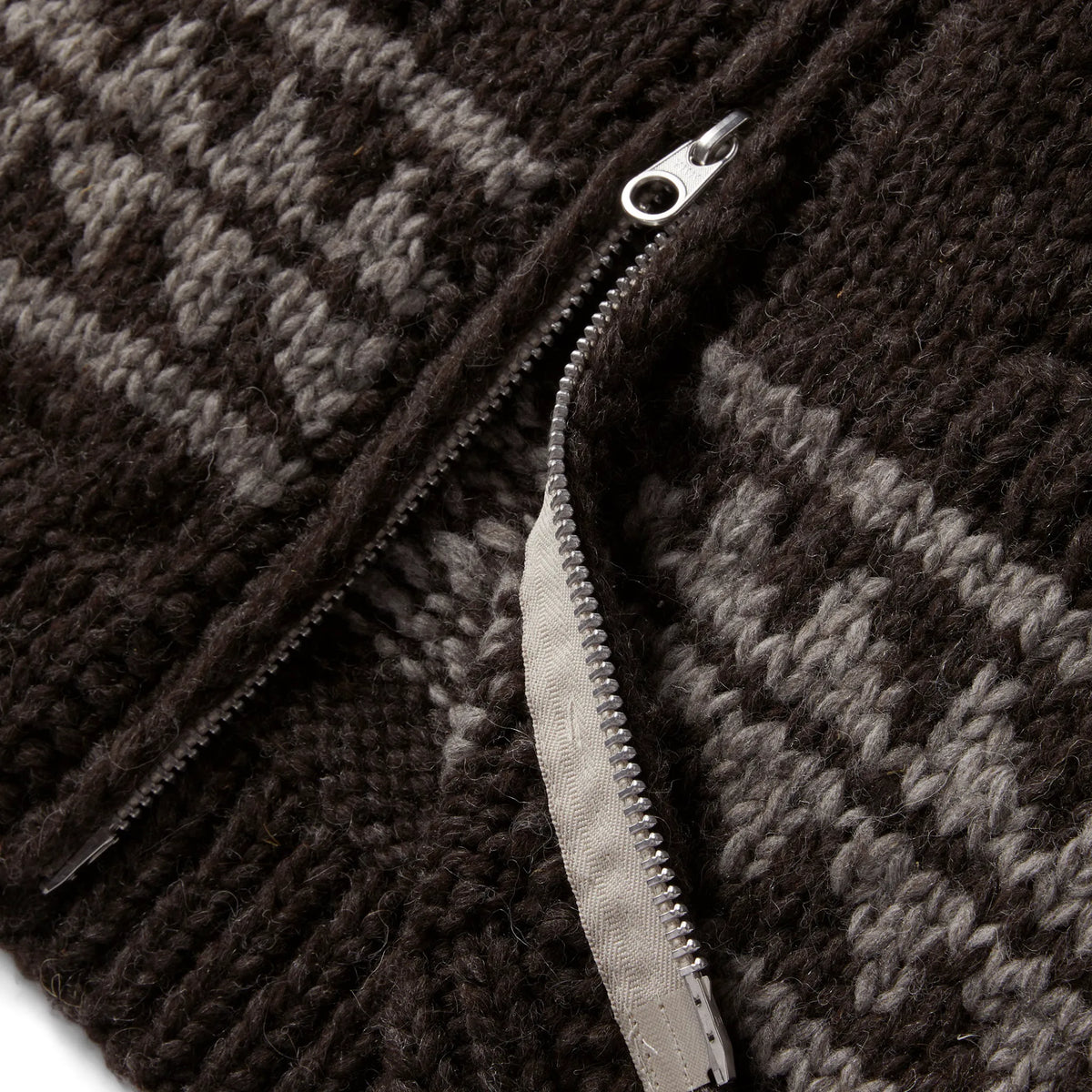 The Seawall Hand-Knit Sweater in Mahogany