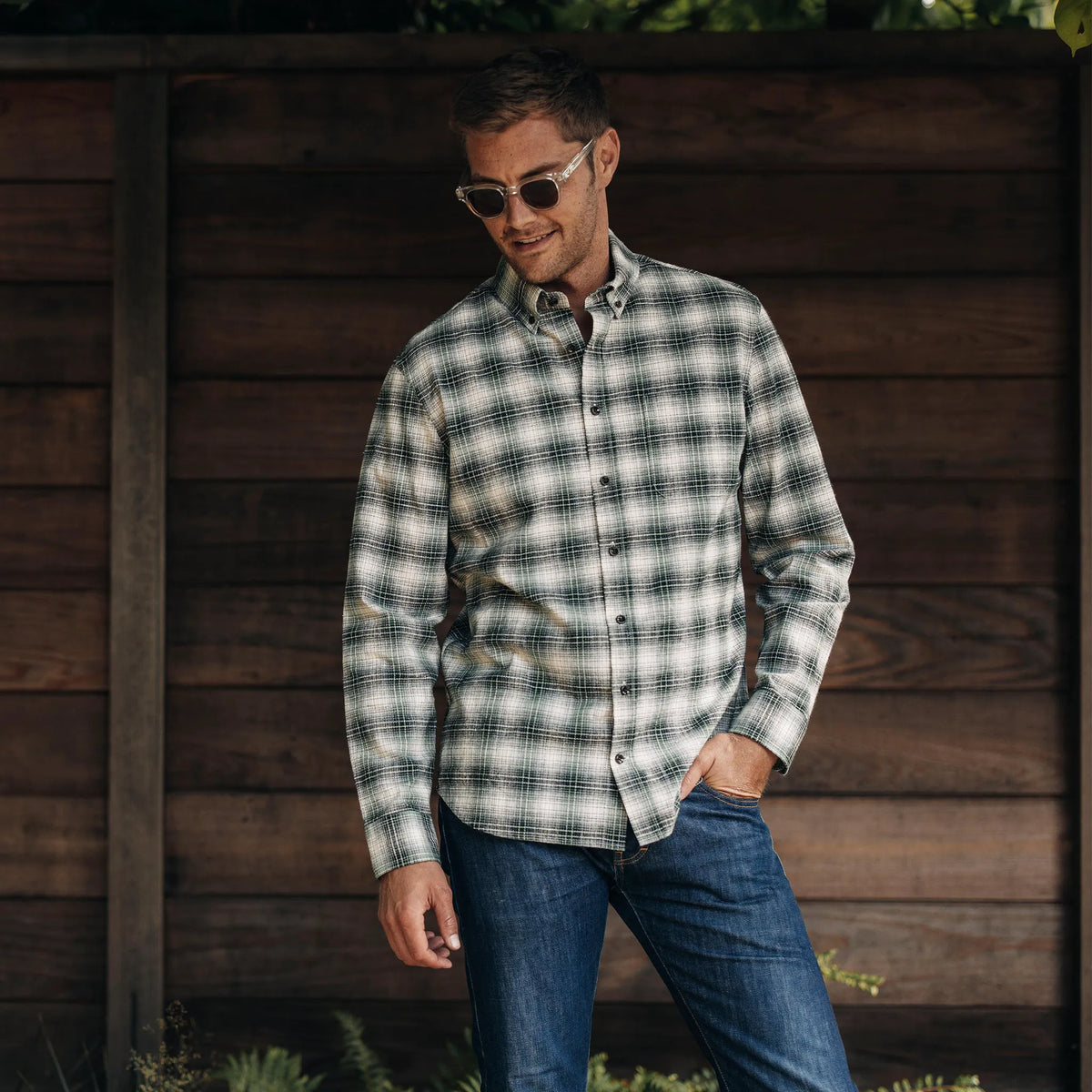 The Jack in Spruce Nep Plaid