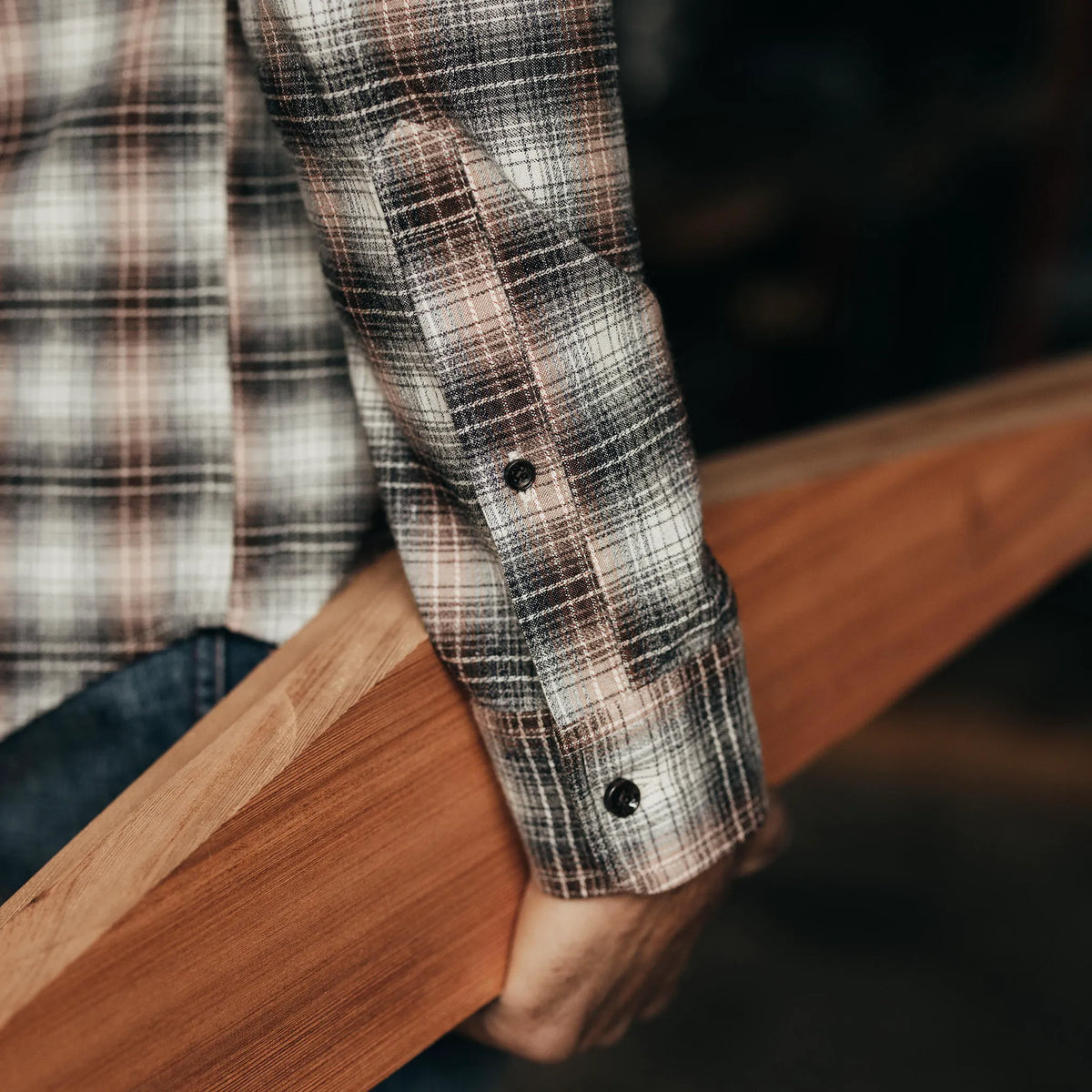 The Jack in Cardinal Nep Plaid
