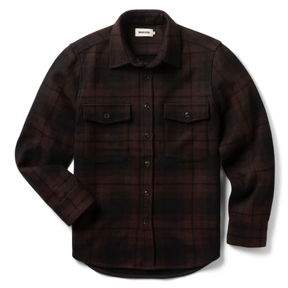 The Maritime Shirt Jacket in Carson Plaid