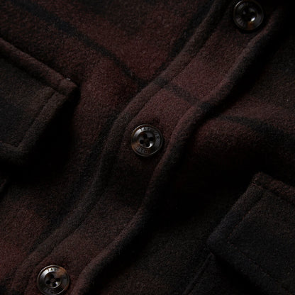The Maritime Shirt Jacket in Carson Plaid
