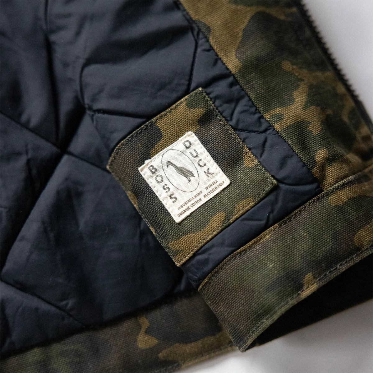 The Workhorse Vest in Camo Boss Duck