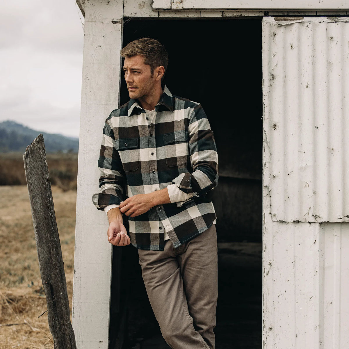 The Yosemite Shirt in Evergreen Check