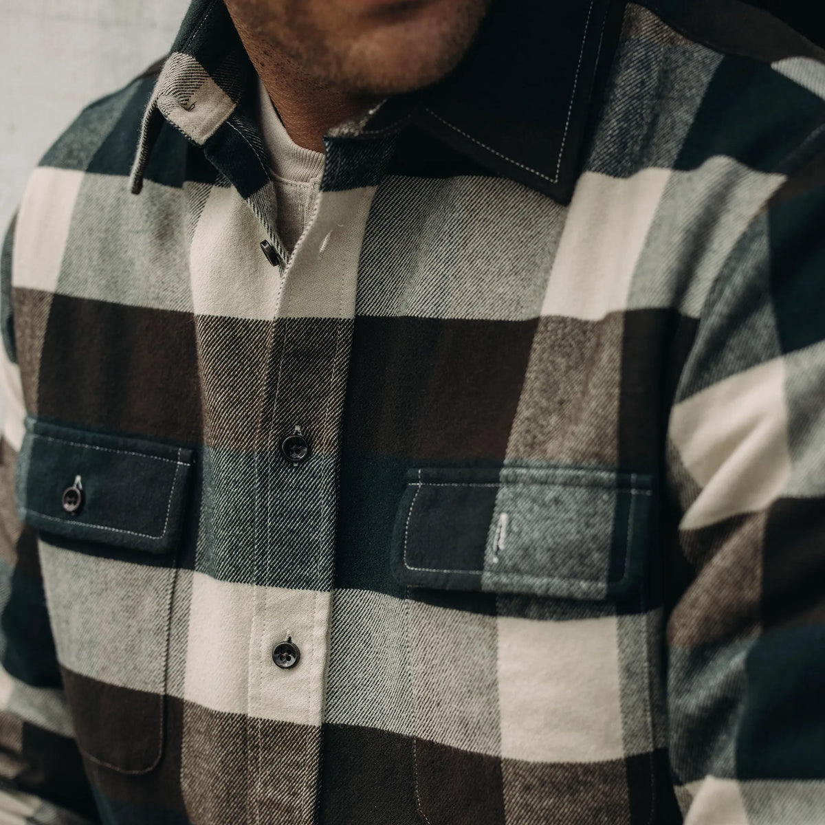 The Yosemite Shirt in Evergreen Check