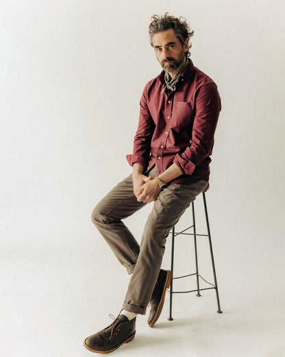 The Jack in Burgundy Oxford