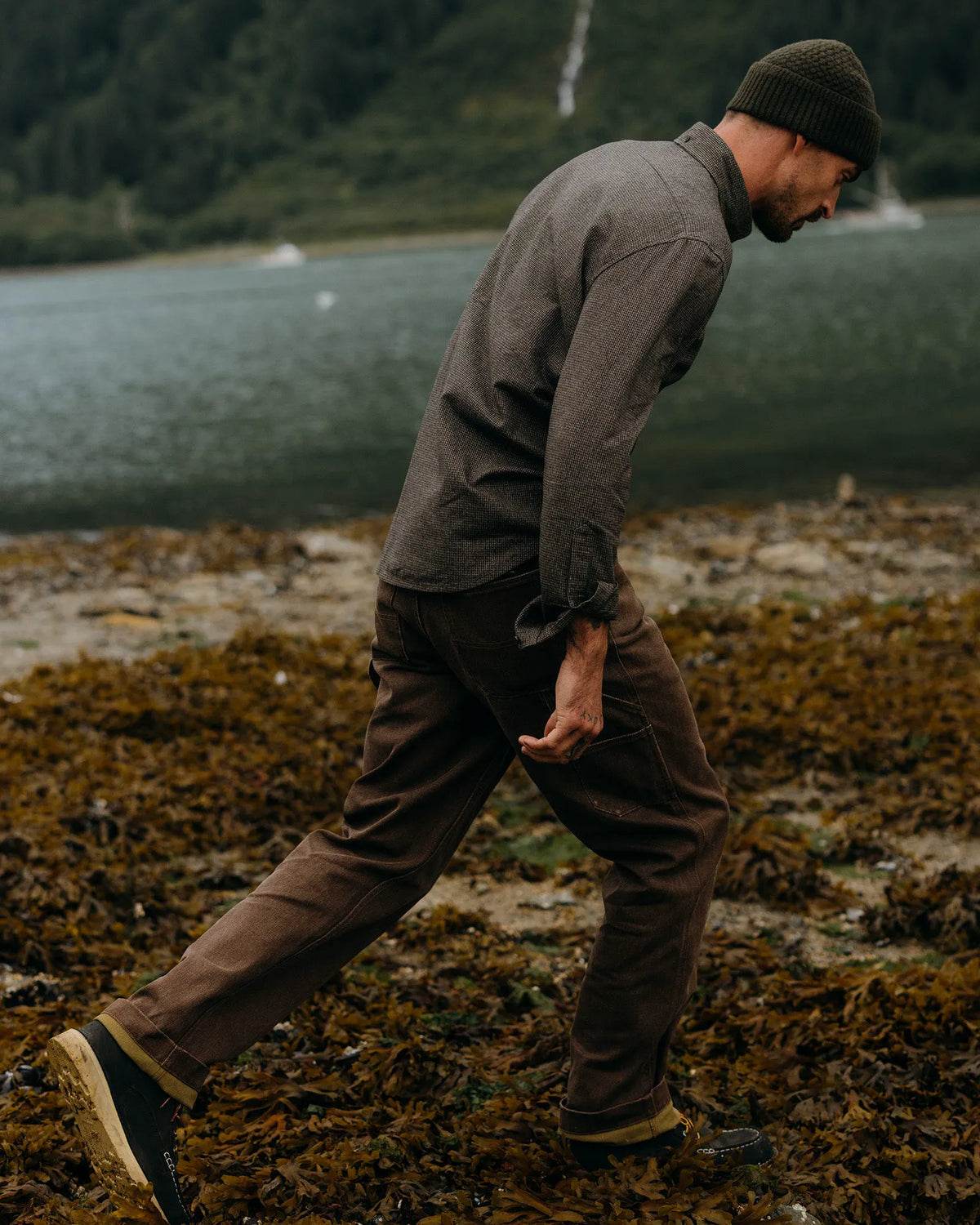 The Jack in Dark Forest Houndstooth
